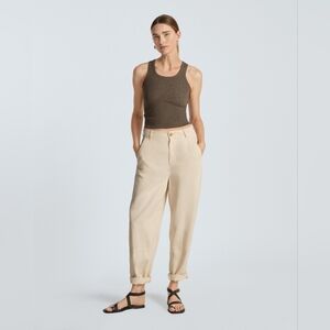 NWT Everlane Buttersoft Chinos Size 4 Parchment